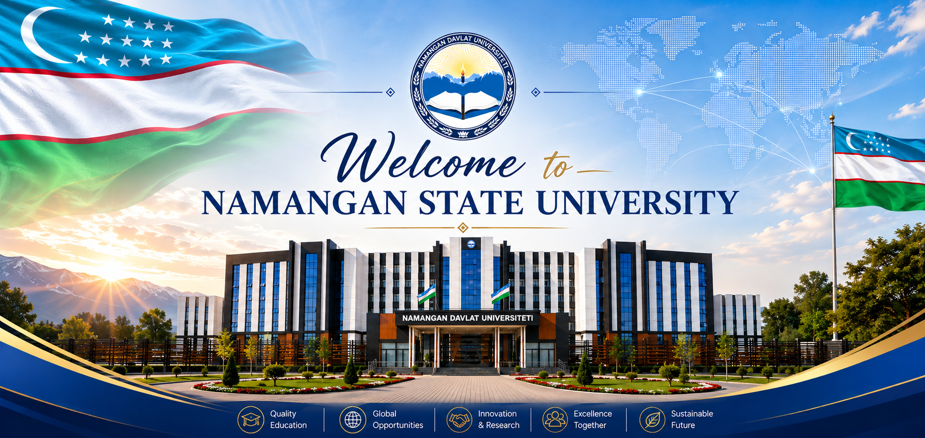 50+ Hamkor Universitet, 20 Davlat bilan Aloqa